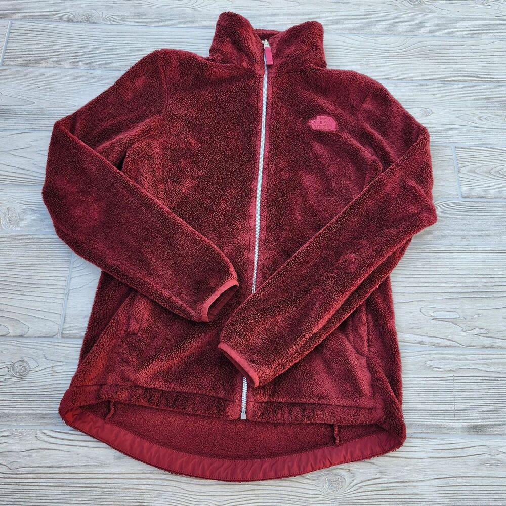 (S) The North Face fuzzy jacket